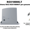 ROX1000KLT - sada pohonu Nice ROX1000Kit pro posuvnou bránu